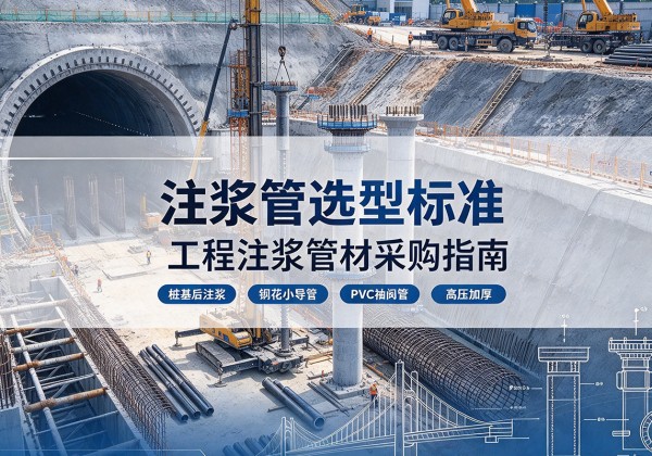 闻喜注浆管选型标准